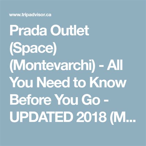 Prada space outlet montevarchi Italy